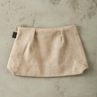 Fog Linen Seg Pouch, Natural