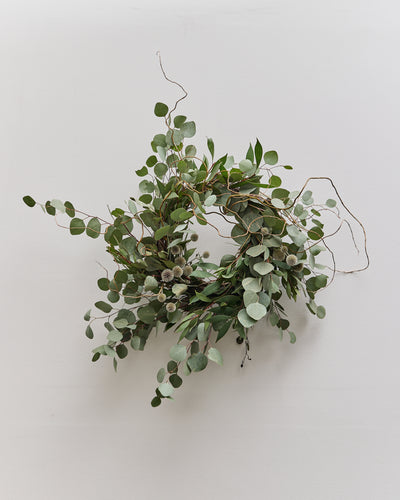 *Preorder* Eucalyptus Holiday Wreath