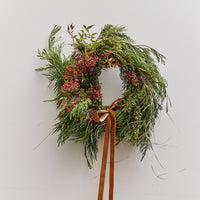 *Preorder* Evergreen Holiday Wreath