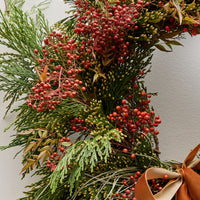 *Preorder* Evergreen Holiday Wreath