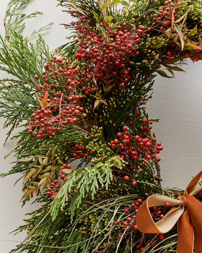 *Preorder* Evergreen Holiday Wreath