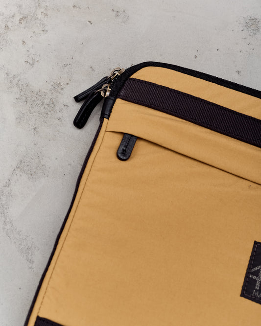 Postalco Slim Laptop Case, Yellow Ochre