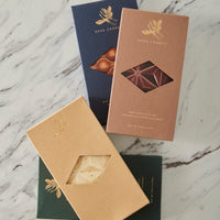 Deux Cranes 70% Dark Chocolate With Caramelized Salted Hazelnuts (Dairy Free)