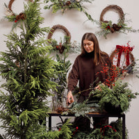 *Preorder* Holiday Grapevine Wreath