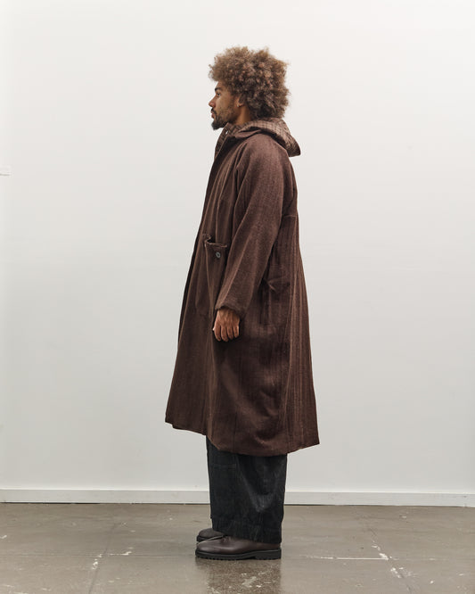 Gathering Farmer Coat Unisex, Brown