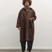 Gathering Farmer Coat Unisex, Brown