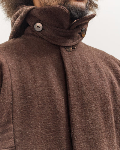 Gathering Farmer Coat Unisex, Brown