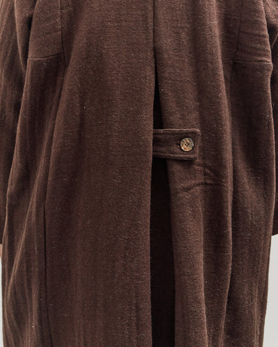 Gathering Farmer Coat Unisex, Brown