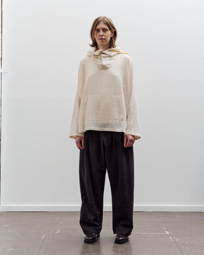 Gathering Fisherman Hoodie, Cream