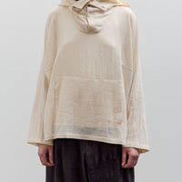 Gathering Fisherman Hoodie, Cream