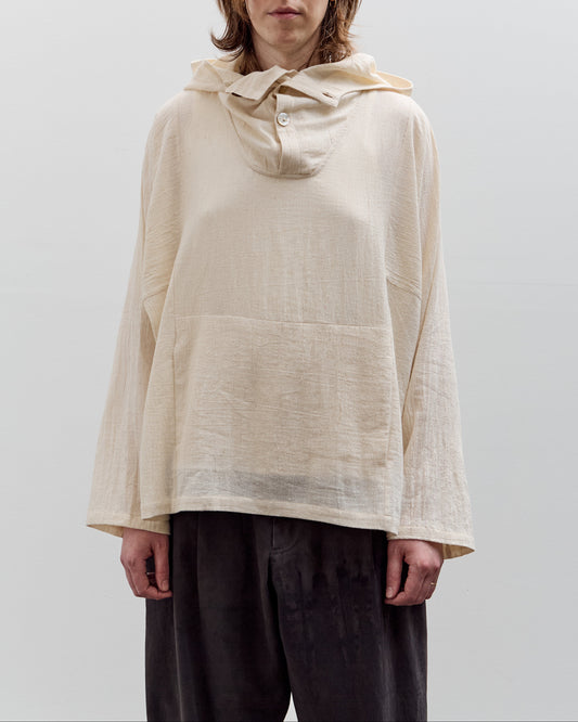 Gathering Fisherman Hoodie, Cream