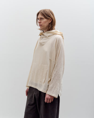 Gathering Fisherman Hoodie, Cream