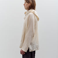 Gathering Fisherman Hoodie, Cream