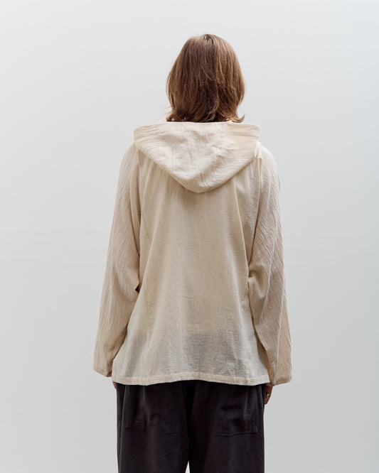 Gathering Fisherman Hoodie, Cream