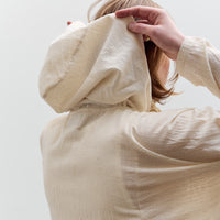 Gathering Fisherman Hoodie, Cream
