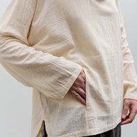 Gathering Fisherman Hoodie, Cream