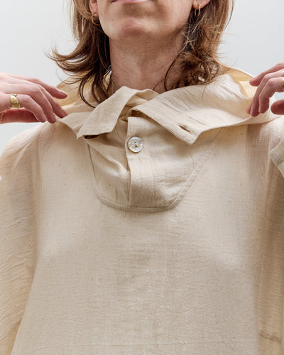 Gathering Fisherman Hoodie, Cream