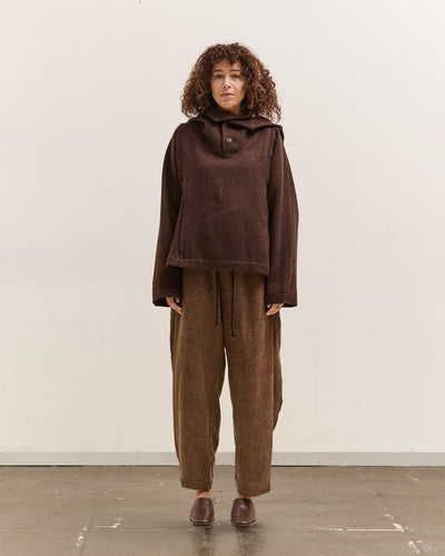 Gathering Fisherman Hoodie, Brown