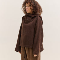 Gathering Fisherman Hoodie, Brown