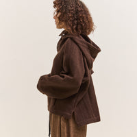 Gathering Fisherman Hoodie, Brown