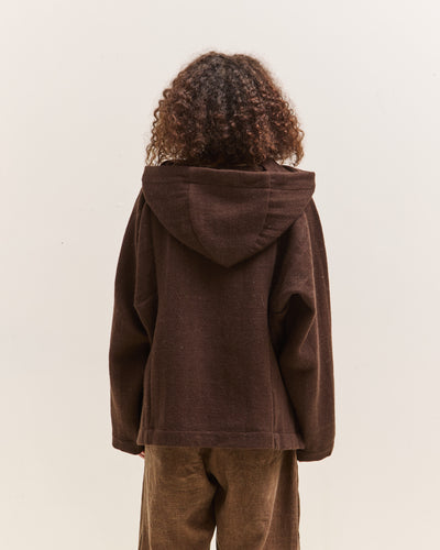 Gathering Fisherman Hoodie, Brown