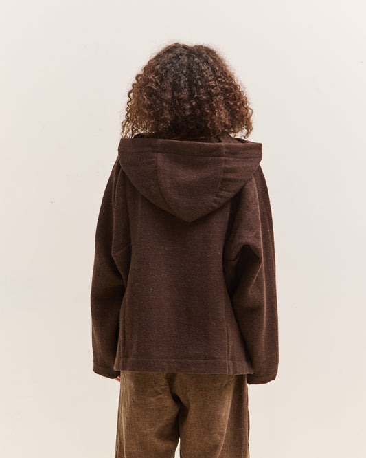 Gathering Fisherman Hoodie, Brown