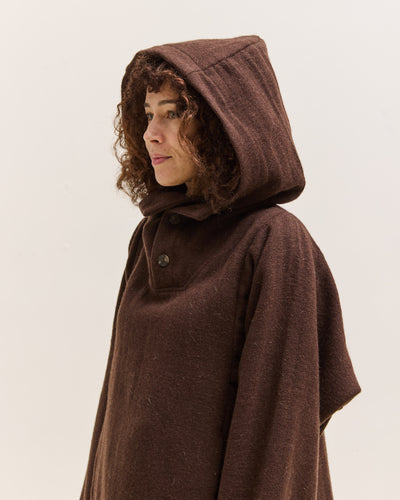 Gathering Fisherman Hoodie, Brown