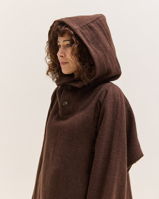 Gathering Fisherman Hoodie, Brown