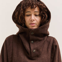 Gathering Fisherman Hoodie, Brown