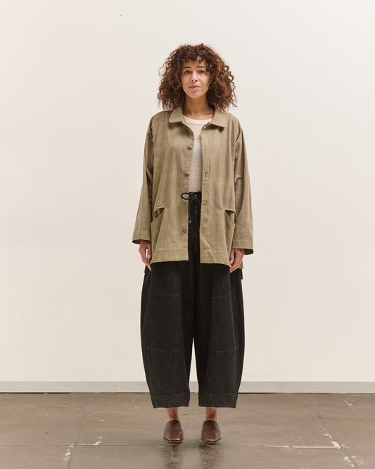 Gathering Farmer Shirt, Light Green