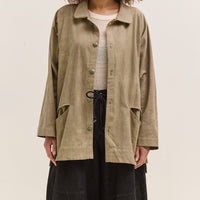 Gathering Farmer Shirt, Light Green