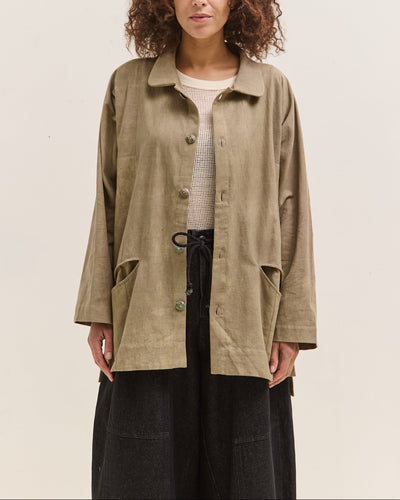 Gathering Farmer Shirt, Light Green