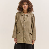 Gathering Farmer Shirt, Light Green