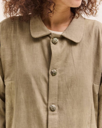 Gathering Farmer Shirt, Light Green