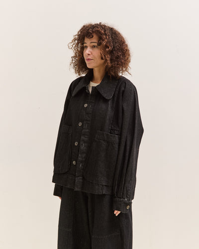 Gathering Farmer Jacket, Black