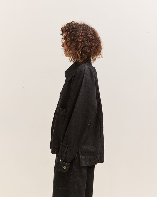 Gathering Farmer Jacket, Black