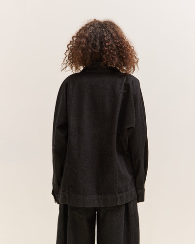 Gathering Farmer Jacket, Black
