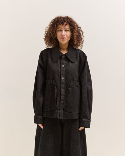 Gathering Farmer Jacket, Black