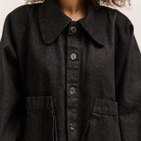 Gathering Farmer Jacket, Black