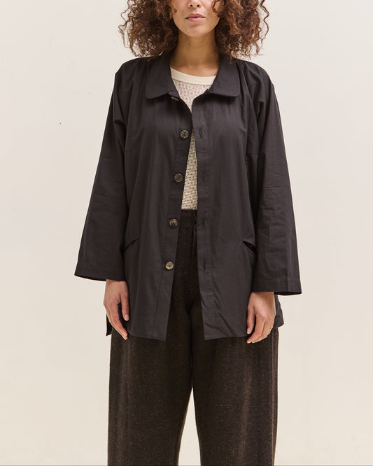 Gathering Farmer Shirt, Black