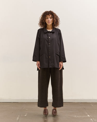 Gathering Farmer Pant, Black Brown