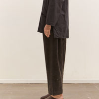 Gathering Farmer Pant, Black Brown