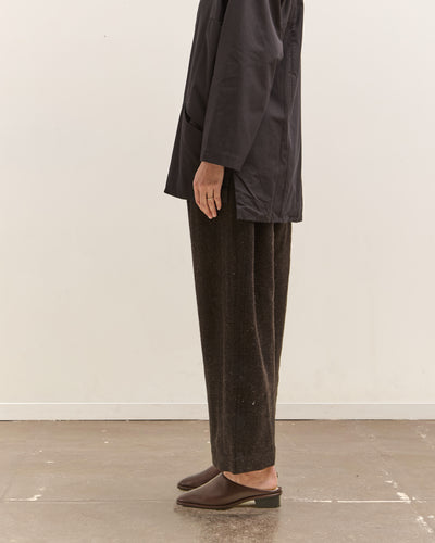 Gathering Farmer Pant, Black Brown