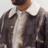 Gathering Farmer Jacket Unisex, Black/White