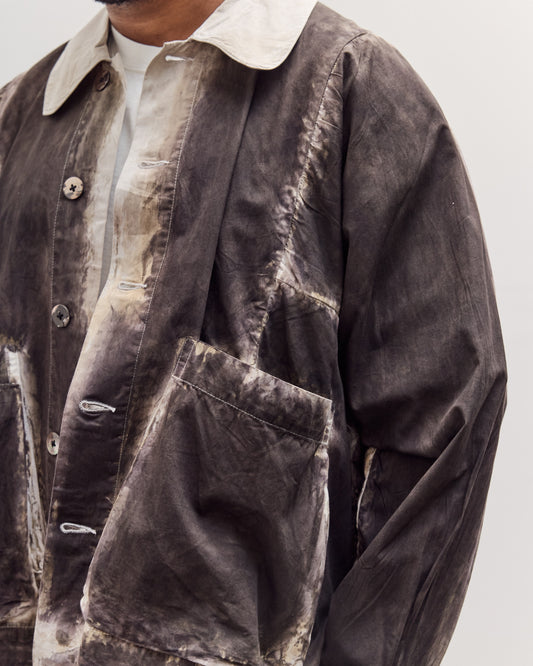 Gathering Farmer Jacket Unisex, Black/White