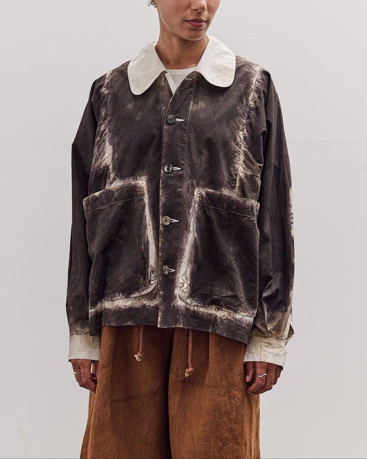 Farmer Jacket, Black/White