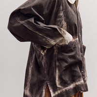 Farmer Jacket, Black/White