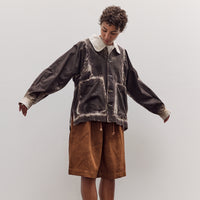 Farmer Jacket, Black/White