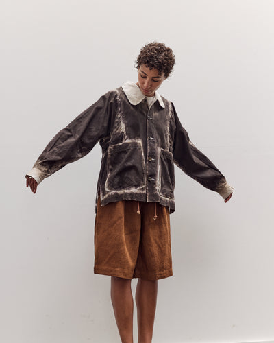 Farmer Jacket, Black/White