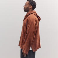 Fisherman Hoodie Unisex, Brown